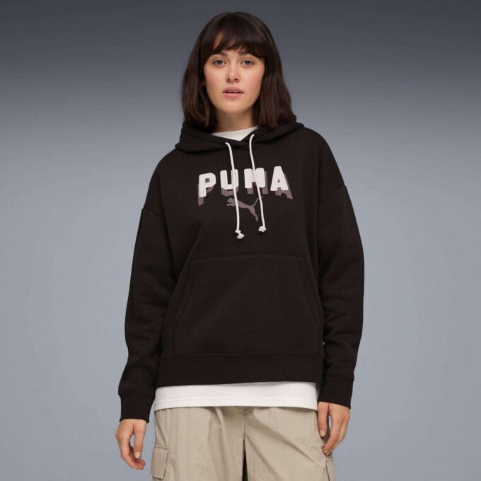 Bluza z kapturem Essentials Double Up damska