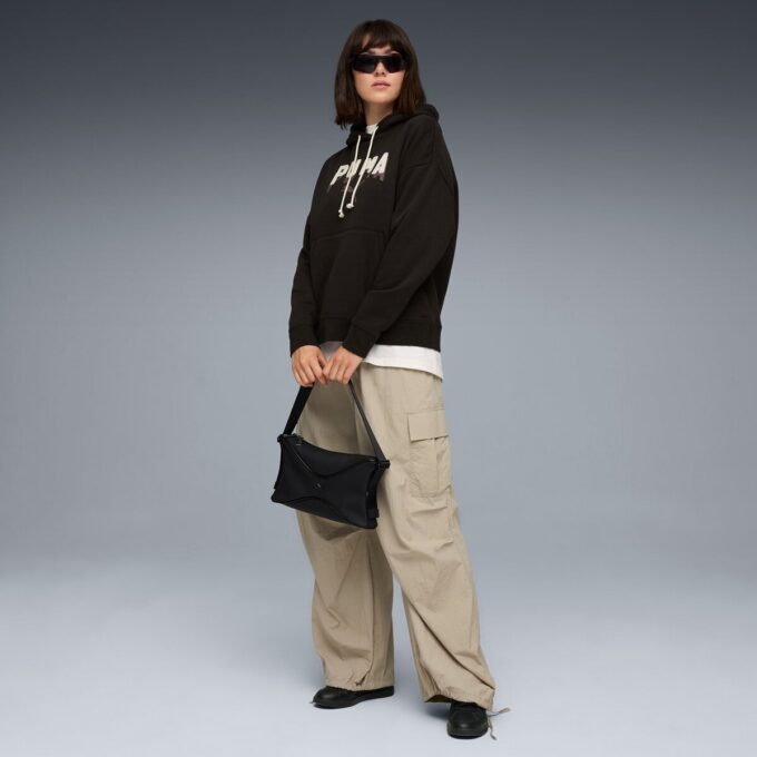 Bluza z kapturem Essentials Double Up damska