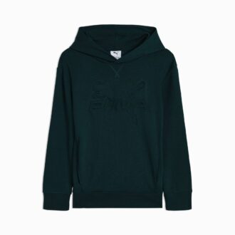 Bluza z kapturem Essentials Embossed Big Kids z bawełnianego polaru