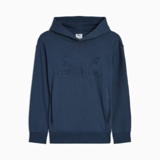 Bluza z kapturem Essentials Embossed Big Kids z bawełnianego polaru