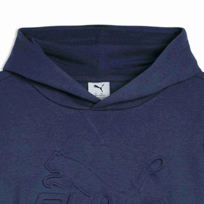 Bluza z kapturem Essentials Embossed Big Kids z bawełnianego polaru Bluza z kapturem Essentials Embossed Big Kids z bawełnianego polaru