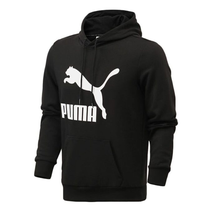 Bluza z kapturem Essentials Fleece „Czarno-biała”