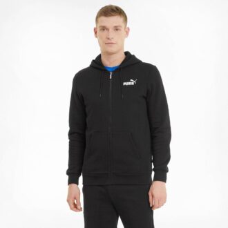 Bluza z kapturem Essentials Full-Zip Logo dla mężczyzn