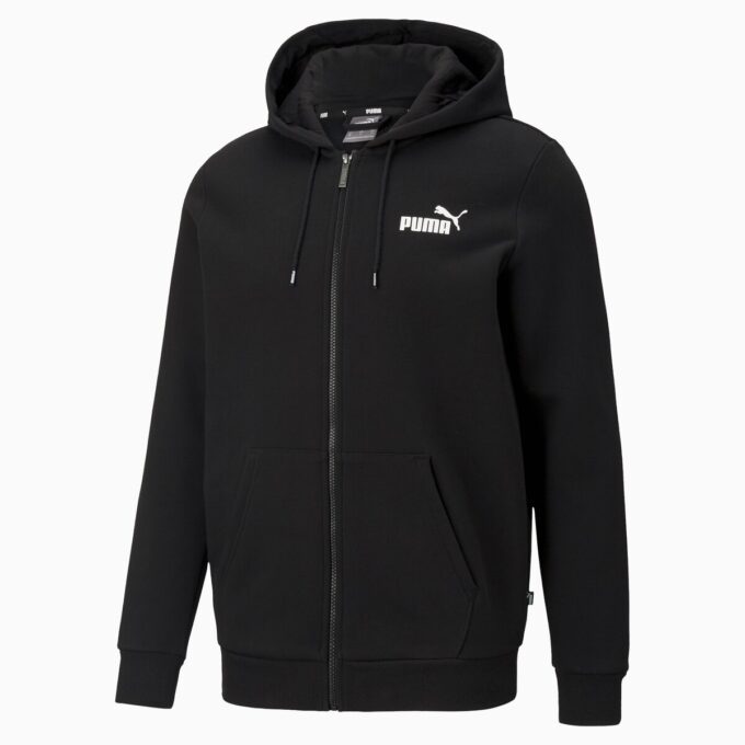 Bluza z kapturem Essentials Full-Zip Logo dla mężczyzn