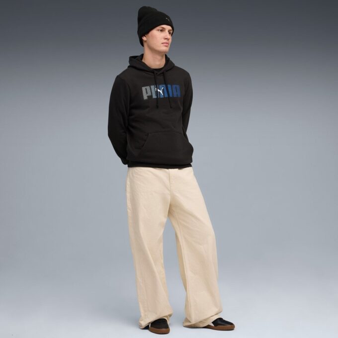 Bluza z kapturem Essentials Logo Lab dla mężczyzn z polaru Bluza z kapturem Essentials Logo Lab dla mężczyzn z polaru