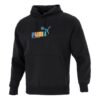 Bluza z kapturem Essentials Rainbow w kolorze czarnym