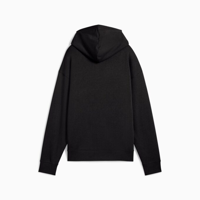 Bluza z kapturem Essentials Script dla kobiet o wygodnym kroju