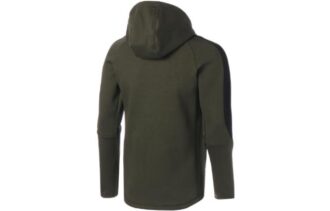 Bluza z kapturem Evostripe zapinana na zamek w kolorze zielonym Bluza z kapturem Evostripe zapinana na zamek w kolorze zielonym