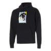Bluza z kapturem Fierce Cat Graphic „Czarna”