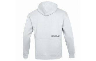 Bluza z kapturem i małym logo w kolorze szarym