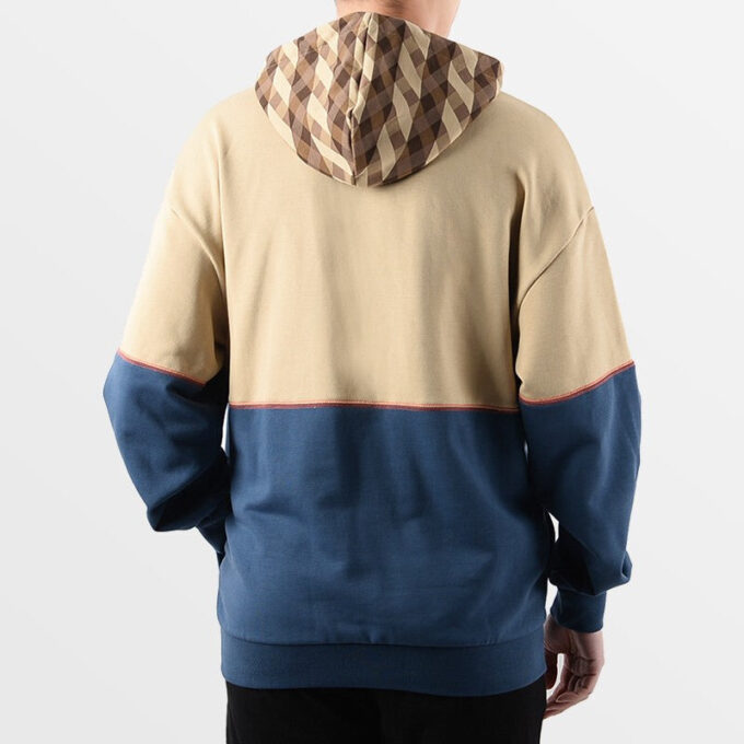 Bluza z kapturem Kontrast „Tan Blue”