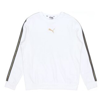 Bluza z kapturem Metallic Nights Crew „Biało-czarno-złota”