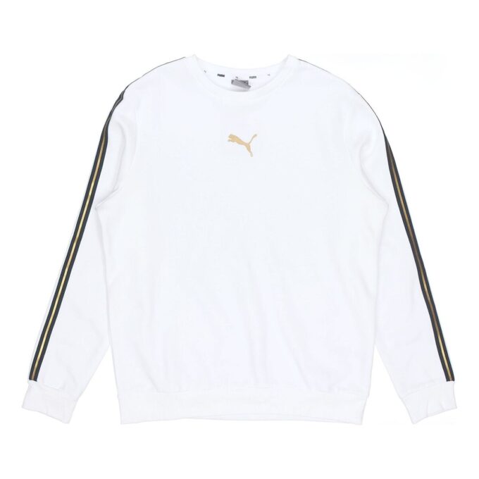 Bluza z kapturem Metallic Nights Crew „Biało-czarno-złota”