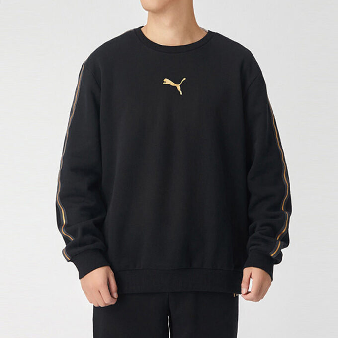 Bluza z kapturem Metallic Nights Crew „Black Gold”