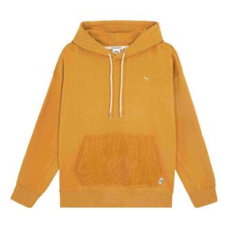 Bluza z kapturem Mmq „Brązowo-żółta”