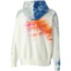 Bluza z kapturem MMQ Tie Dye w kolorze białym
