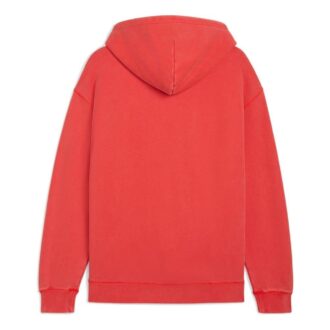 Bluza z kapturem MMQ zapinana na zamek „Fierce Red”