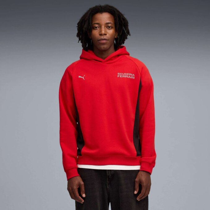 Bluza z kapturem męska Motorsport Scuderia Ferrari Bluza z kapturem męska Motorsport Scuderia Ferrari