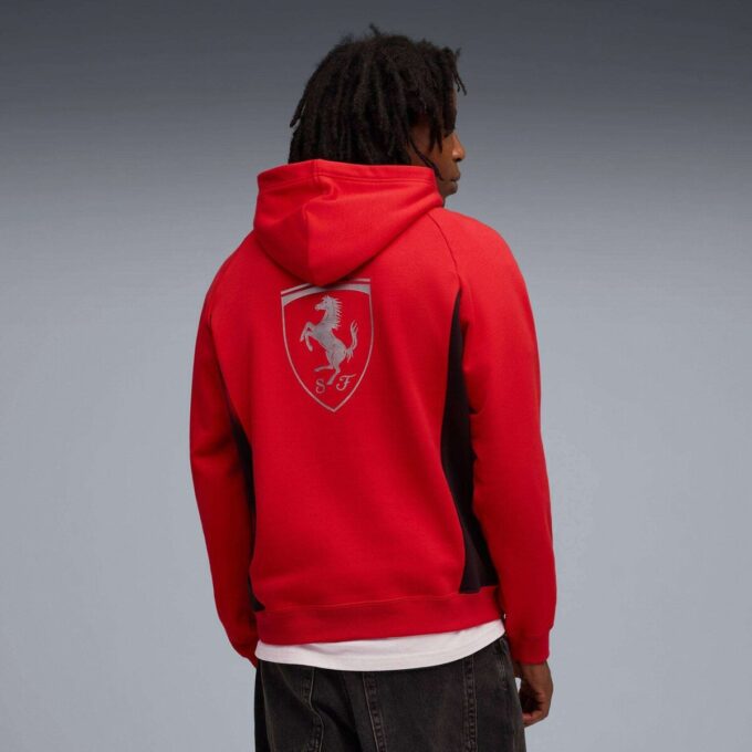 Bluza z kapturem męska Motorsport Scuderia Ferrari Bluza z kapturem męska Motorsport Scuderia Ferrari