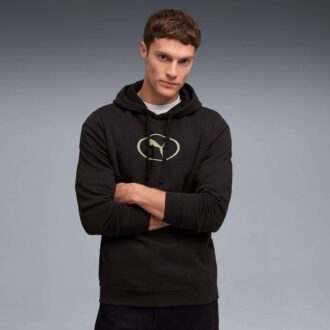 Bluza z kapturem męska z polaru Sport Heritage