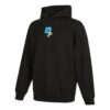 Bluza z kapturem Oversize Trend Graphic Logo „Czarna”