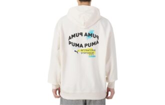 Bluza z kapturem Oversize Trend Graphic Logo w kolorze białym