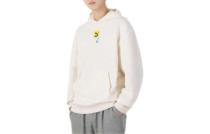 Bluza z kapturem Oversize Trend Graphic Logo w kolorze białym