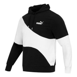 Bluza z kapturem Power Cat w kolorze czarnym