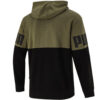 Bluza z kapturem Power Colorbloc w kolorze zielonym