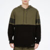 Bluza z kapturem Power Colorbloc w kolorze zielonym