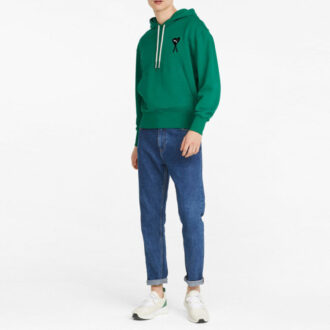 Bluza z kapturem PUMA x AMI w kolorze zielonym
