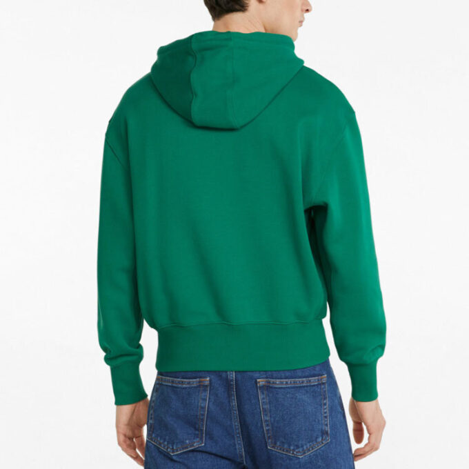 Bluza z kapturem PUMA x AMI w kolorze zielonym
