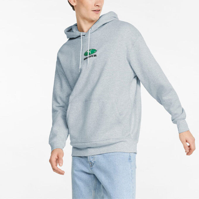 Bluza z kapturem PUMA x Butter Goods w kolorze szarym