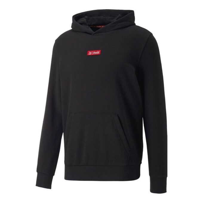 Bluza z kapturem PUMA x Coca Cola „Czarna”
