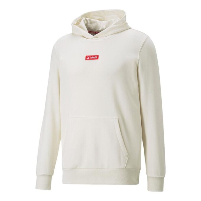 Bluza z kapturem PUMA x Coca Cola w kolorze białym