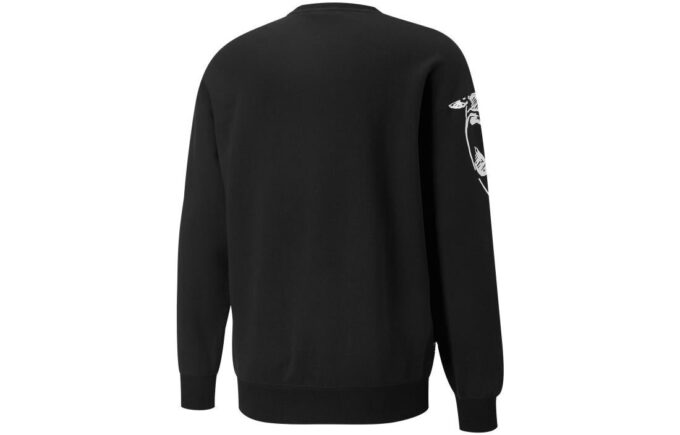 Bluza z kapturem PUMA x Joshua Vibes Crew w kolorze czarnym