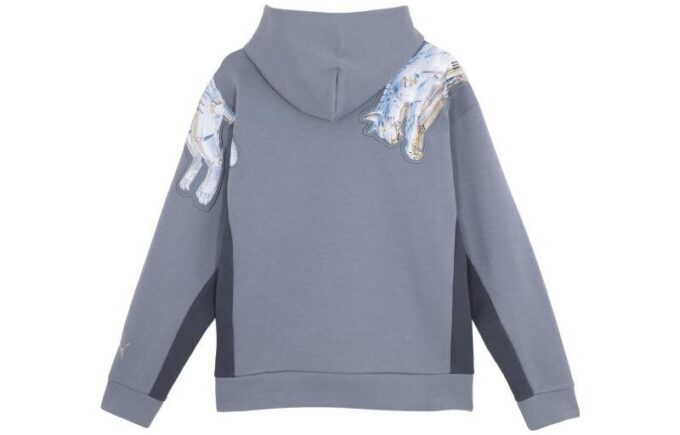 Bluza z kapturem PUMA x SORAYAMA Graphic „Szara”