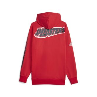 Bluza z kapturem „Rosso Corsa” Scuderia Ferrari Race Garage Crews
