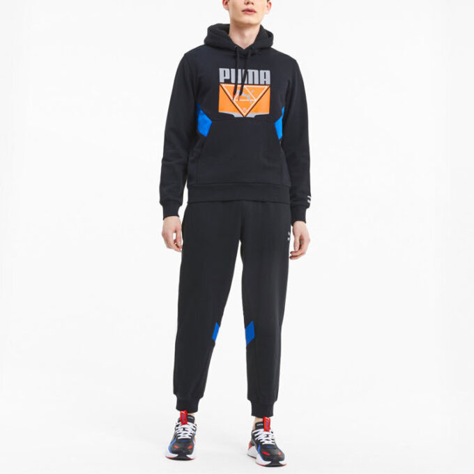 Bluza z kapturem TFS Winterized w kolorze czarnym