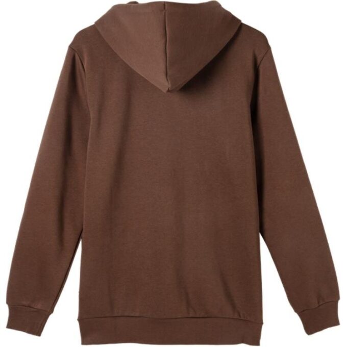 Bluza z kapturem Tonal Sportswear z logo i zamkiem błyskawicznym w kolorze brązowym