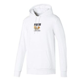 Bluza z kapturem Trend Aop Graphic „Biało-czarno-żółta”