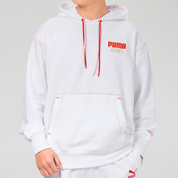 Bluza z kapturem YOTOX „Biało-Czerwono-Żółta”