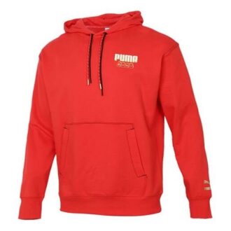 Bluza z kapturem YOTOX „Czerwono-biało-złota”