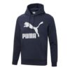 Bluza z kapturem z dużym logo „Granatowa”