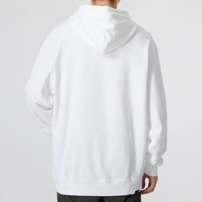 Bluza z kapturem z logo Brand Love TR w kolorze białym