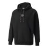 Bluza z kapturem z logo Circle „Czarna”