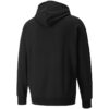 Bluza z kapturem z logo Circle „Czarna”