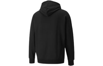 Bluza z kapturem z logo Circle „Czarna”