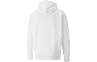 Bluza z kapturem z logo Circle w kolorze białym