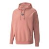 Bluza z kapturem z logo Circle w kolorze różowym